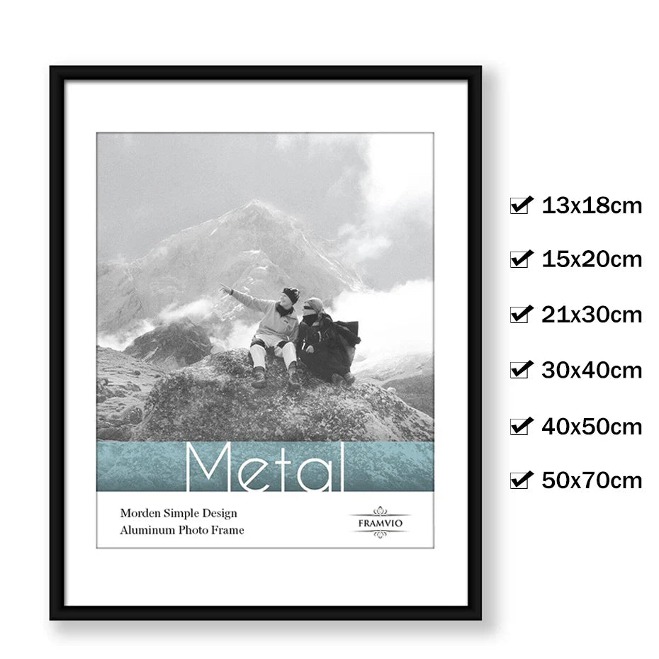 Product Image for Sandsberg | Moderne Metall-Fotorahmen - Matt & Plexiglas, Goldener Rahmen / 15x20cm / israel