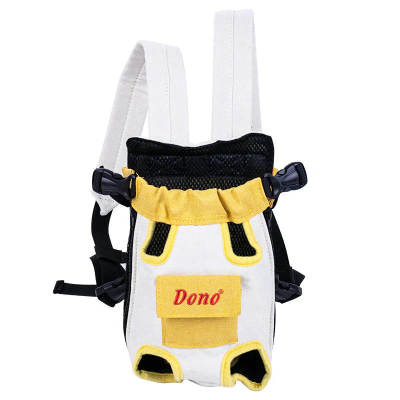 Product Image for Sandsberg | Haustiertrager - PawVentura, L (3.5kg - 4.5kg) / Gelb und Weiß