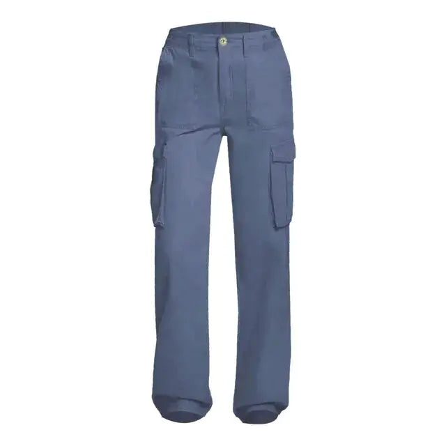 Product Image for Verstellbare Cargo-Hosen Damen, Blau / Mittel