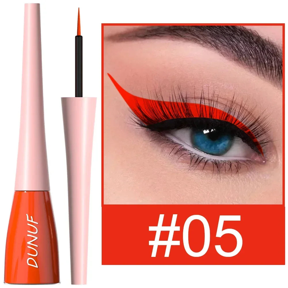 Product Image for Sandsberg | Lila Eyeliner Langanhaltender Flüssiger Schwarzer Eyeliner Stift Wasserfest Schnell trocknend Blauer Weißer Augenliner Stift 