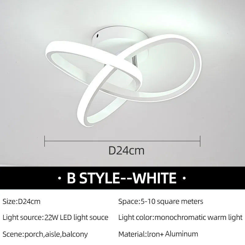 Product Image for Sie Ihre Flure und mehr: Die moderne LED-Gang-Deckenleuchte, Weiß / Cool Weiß