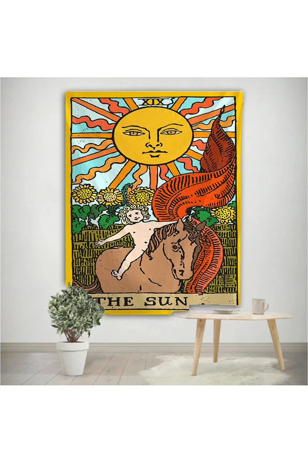 Product Image for Triple Moon Goddess Tarot Wandteppich, 731 / 200x150cm
