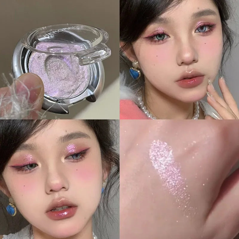 Product Image for Sandsberg | Light Shadow Highlighter Mashed Potato Diamond Shining High Gloss Paste Pearlescent Fine Flash Aufhellende Konturierungshighlights, C 04