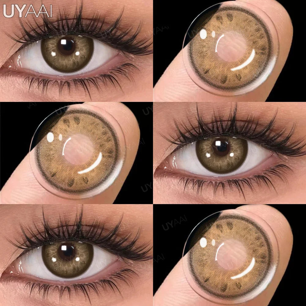 Product Image for Sandsberg | 1 Paar Farbige Pupillen für Augen Grüne Augenfarbe Linsen Braune Natürliche Aussehen Augenlinsen Hochwertige Graue Linsen Weiche Pupillen,