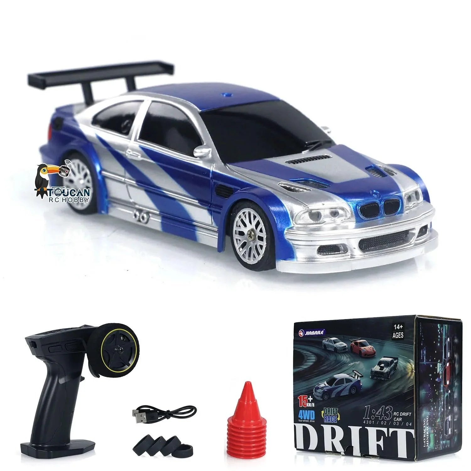 Product Image for Sandsberg | Ultimate 1/43 Schaal 4WD Afstandsbediening Driftauto - Mini Racen Ervaring voor Kinderen, B
