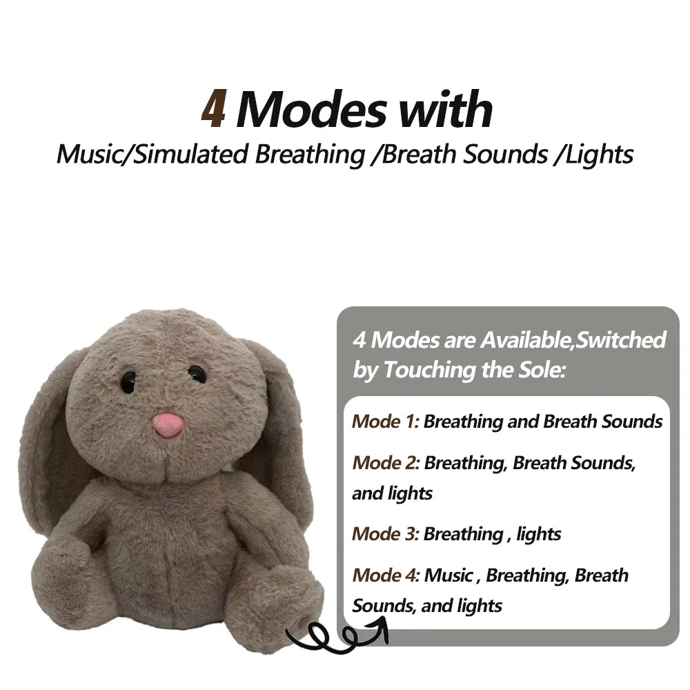 Product Image for Sandsberg | Beruhigender Atem Plüsch Begleiter, Bunny / 26cm-32cm