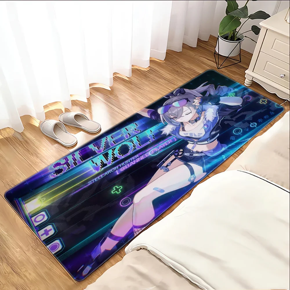 Product Image for Zimmermatten H-Honkai Star Rail Fußmatte Schlafzimmerteppich Küchenbodenmatte Teppiche Badmatte Fußmatten Rutschfester Teppich Fußmatte, z4 / 60x180cm