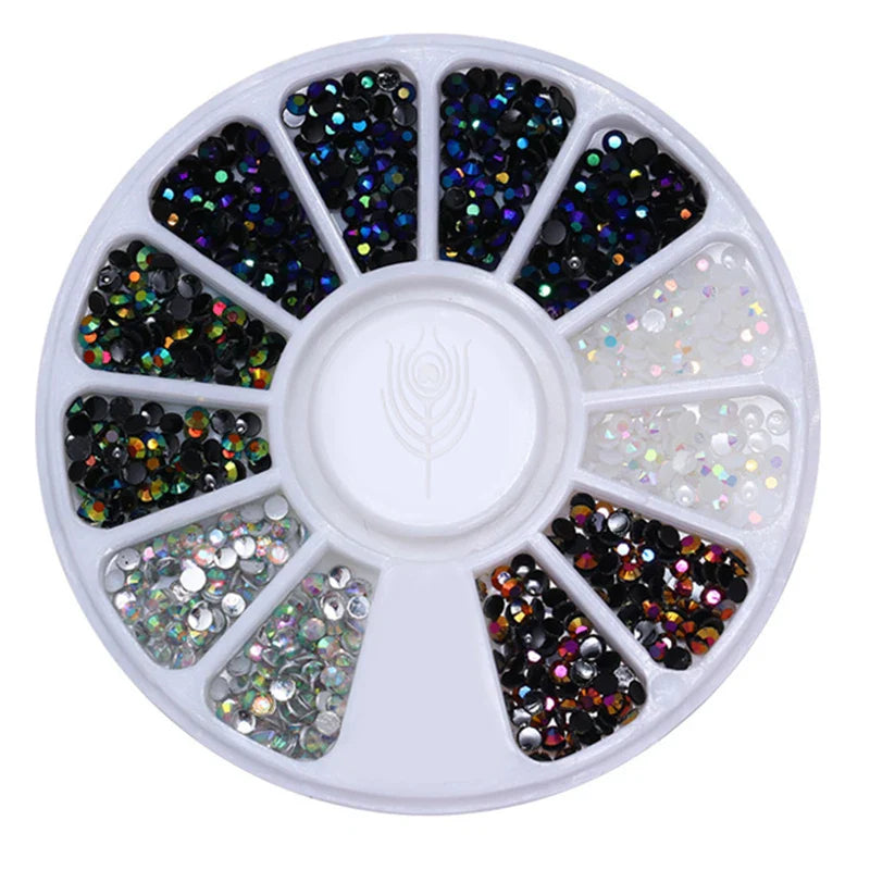 Product Image for Sandsberg |1Box Nagel Strass Kleine Unregelmäßige Perlen Mischfarben Stein Maniküre 3D Nagel Dekoration In Rad Nägel Zubehör Maniküren, STIL-07