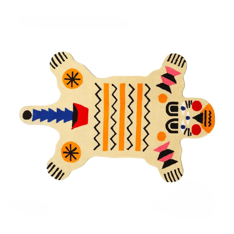 Product Image for Sandsberg | Kunst Abstract Tiger Teppich Bequem Erfrischend Schlafzimmer Teppich Großflächig Wohnzimmer Dekorative Teppiche Eingangsteppiche Tapis 