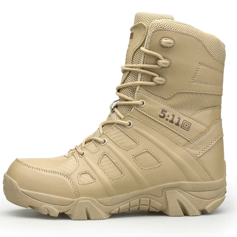 Product Image for Taktische Stiefel Herren Stiefel Spezialkräfte Desert Stiefel Outdoor Wanderschuhe Knöchel Schuhe, Sandy / 44