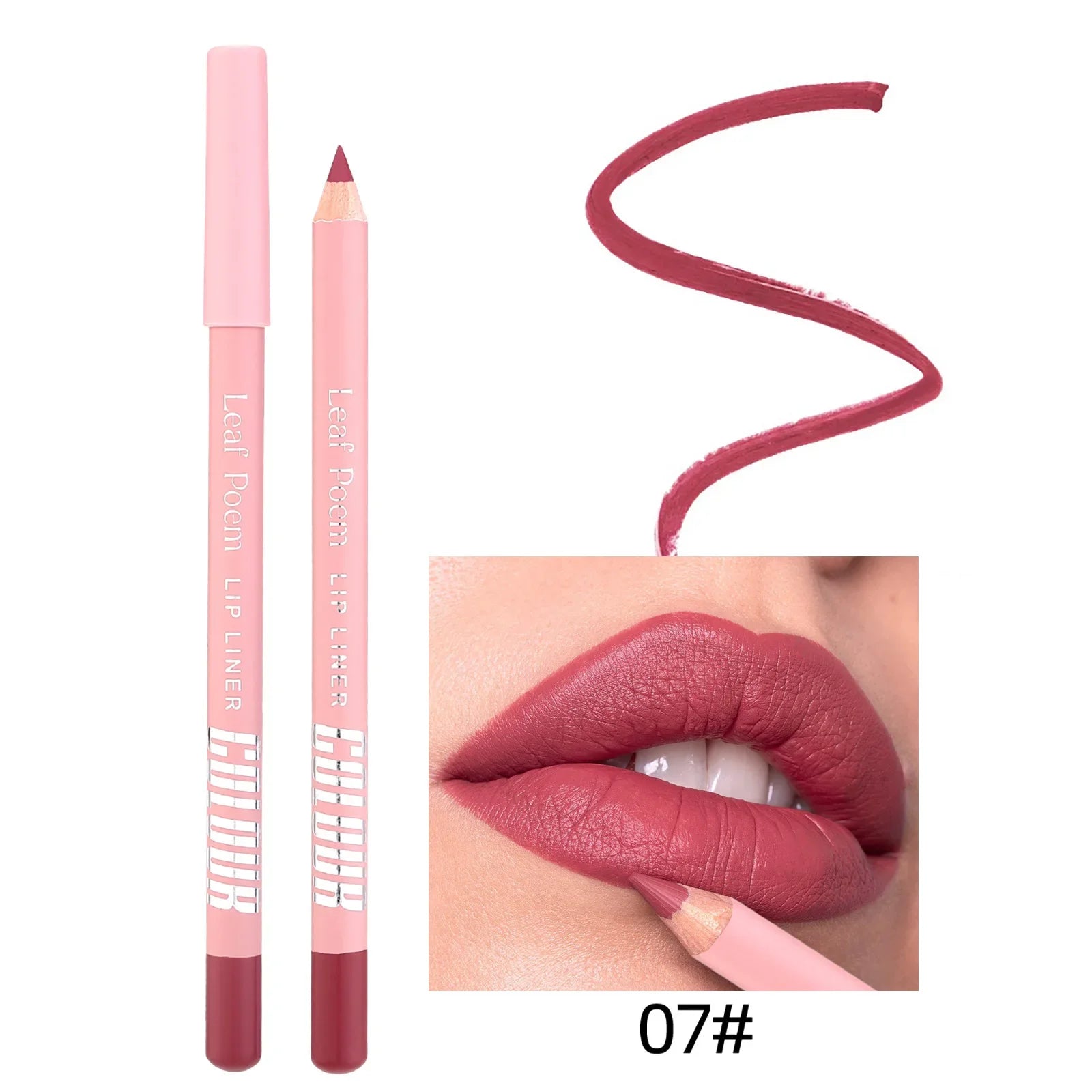 Product Image for Sandsberg | 12 Farbe Matte Lipliner Bleistift Wasserfest Plumping Flecken Lippenstift Natürlich Nude Rosa Lippenkonturen Pro Umriss Die Lippen Kontur 