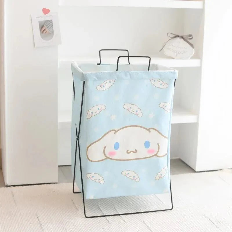 Product Image for Sandsberg | Hello Kitty Stilvolle Zusammenklappbare Wäschetruhe: Robuster Eisenrahmen & Wasserdichtes Design - Geräumiger Organizer, sanrio16