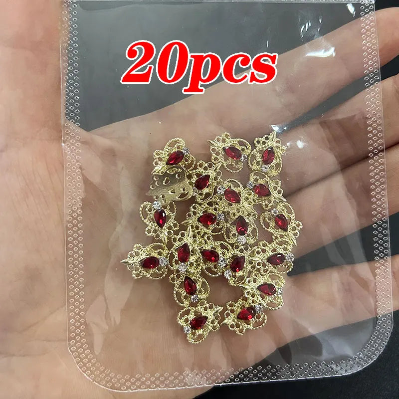 Product Image for Sandsberg | 20 Stück/Beutel 3D Kirsche Nagel Charms Rot & Pinke Kirsche Nagel Strass Nagel Edelsteine Nagel Glitzer Stud Obst Nagel Scheiben für Nagel
