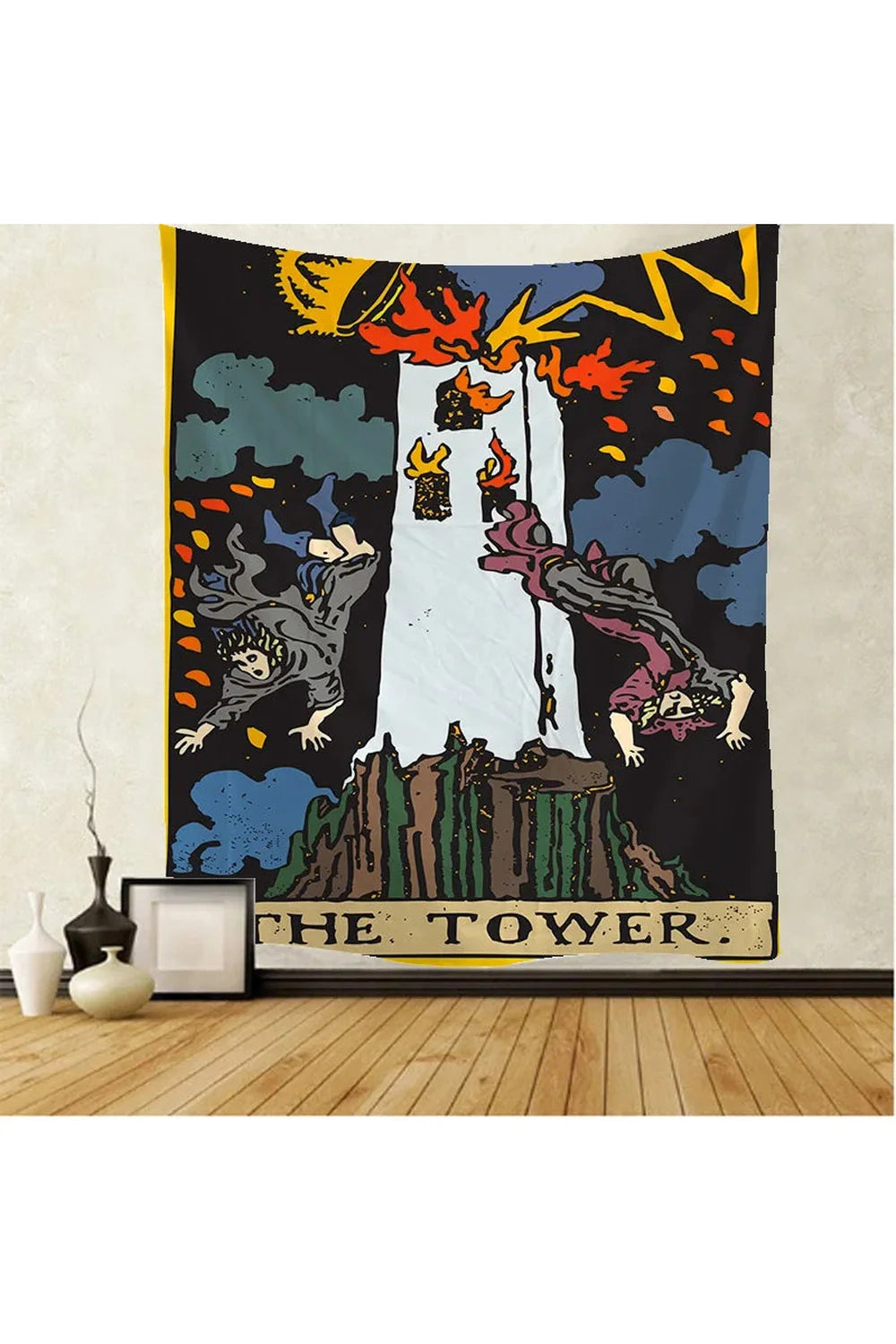 Product Image for Triple Moon Goddess Tarot Wandteppich, 727 / 150x130cm