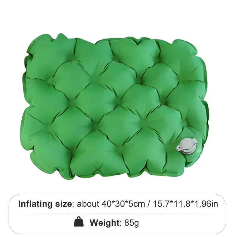 Product Image for WESTTUNE Aufblasbare Matratze: Ultraleichte Sitzkissen für das Sitzen im Freien - Camping Sitzpolster Luftmatte für Wandern, Backpacking, Grün