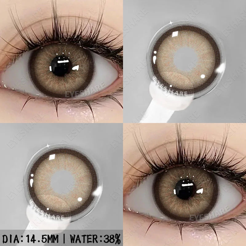 Product Image for Sandsberg | Bunte Kontaktlinsen für Augen 1 Paar Modische Blaue Augenlinsen Braune Linsen Graue Pupillen Jährliche Kosmetische Grüne Linsen, ASURA-