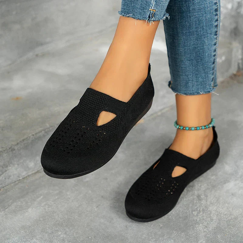 Product Image for Sommer Hollow Slip on Damen Turnschuhe, Blau / 40