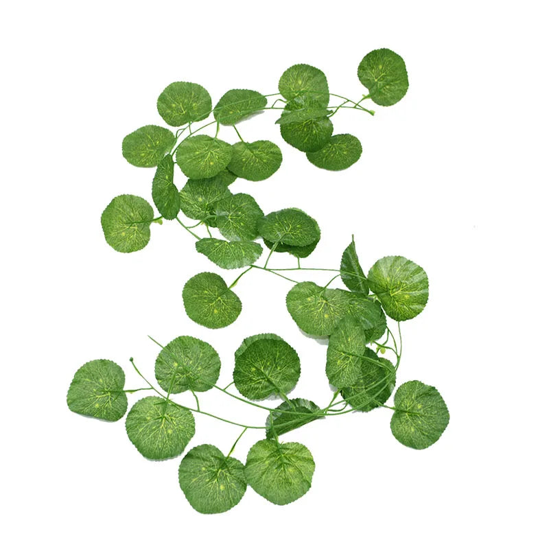 Product Image for Sandsberg 1Pc 230cm Grüne Rebe Seide Künstliche Efeu Hängende Blatt Girlande Pflanzen Kunststoff Rattan Schnur Zuhause Wand Garten Dekoration Hochzeit