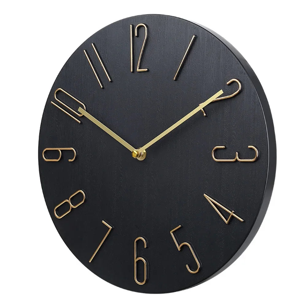 Product Image for Stylische Wanduhr für eine zeitlose Atmosphäre, Schwarz