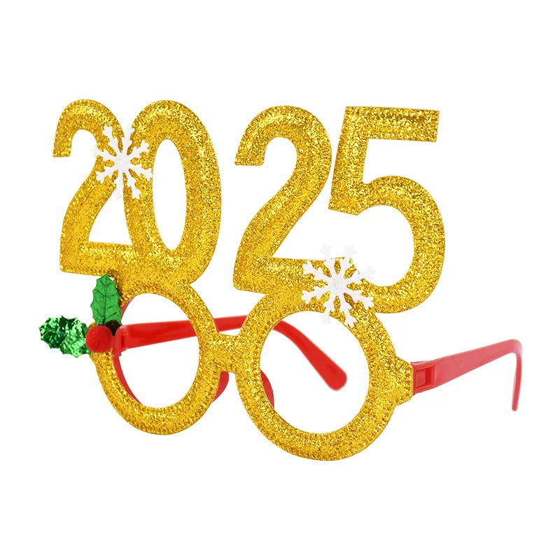 Product Image for Sandsberg Weihnachten Foto Requisiten Brille Rahmen Haarband Kinder Erwachsene Neujahrs Kopfbedeckung Weihnachtsfeier Dekoration Navidad Geschenk, 