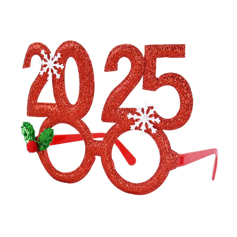 Product Image for Sandsberg Weihnachten Foto Requisiten Brille Rahmen Haarband Kinder Erwachsene Neujahrs Kopfbedeckung Weihnachtsfeier Dekoration Navidad Geschenk, 