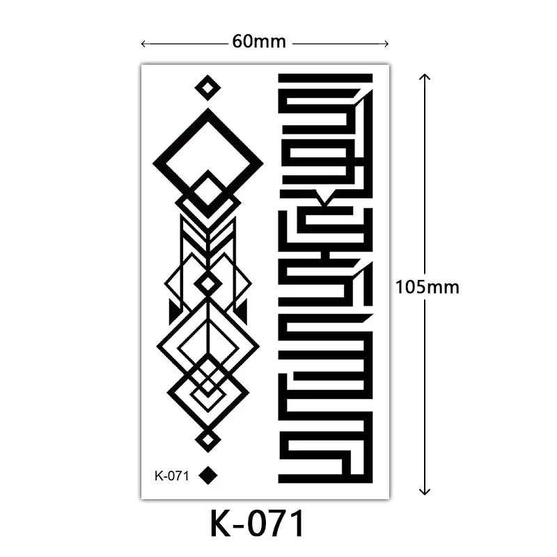 Product Image for Sandsberg | Neue Temporäre Tattoo Aufkleber Sexy Totem Schmetterling Traumfänger Transfer Flash Tattoo Frauen Hals Hand Körperkunst Fake Tattoos 