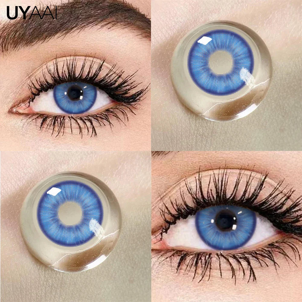Product Image for Sandsberg | 1 Paar Farbe Kontaktlinsen für Augen Natürlich große Augen Graue Linsen Blaue Augenfarbe Linse Grüne gefärbte Pupillen Koreanisch Colorcon