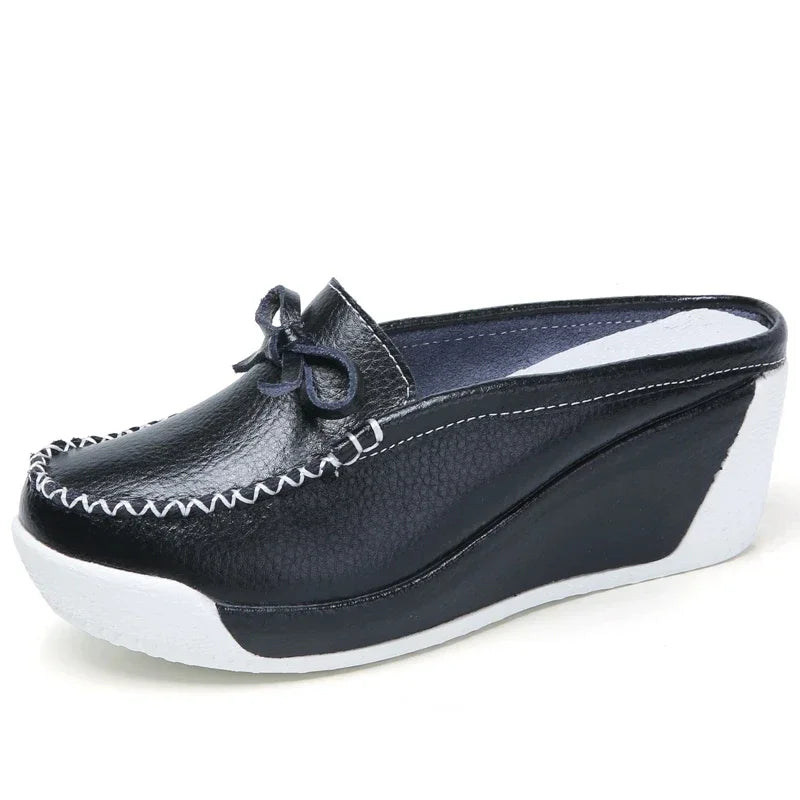 Product Image for Sommer Damen Schuhe Plattform Hausschuhe Keil Flip Flops High Heel Hausschuhe Casual Sandalen, Schwarz / 36