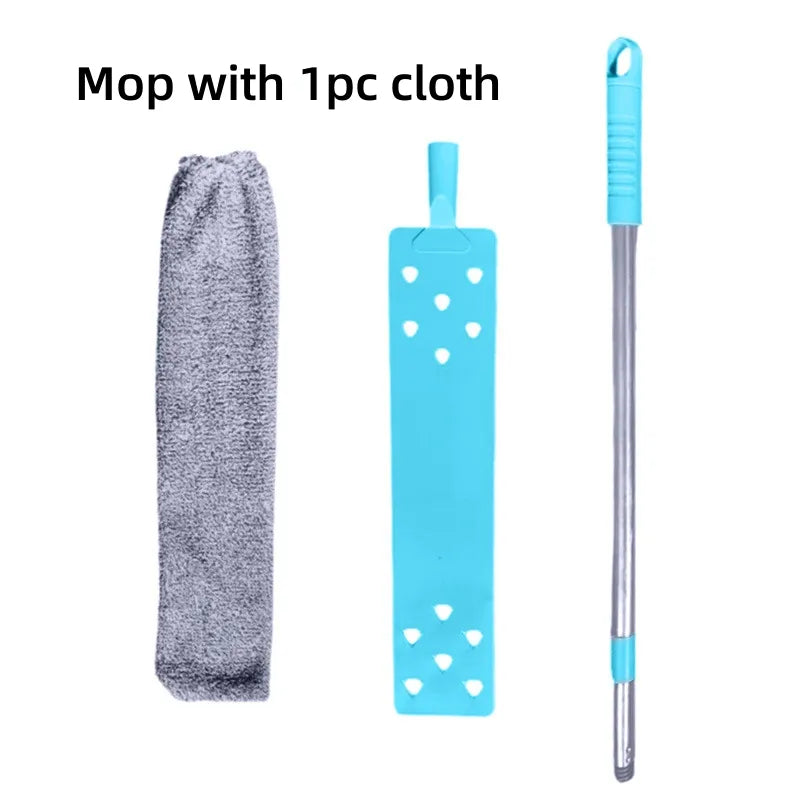 Product Image for Tragbares 1 Set Bettstaub-Bürste für einfaches Bettreinigen und mehr!, Mopp mit 1PC Tuch