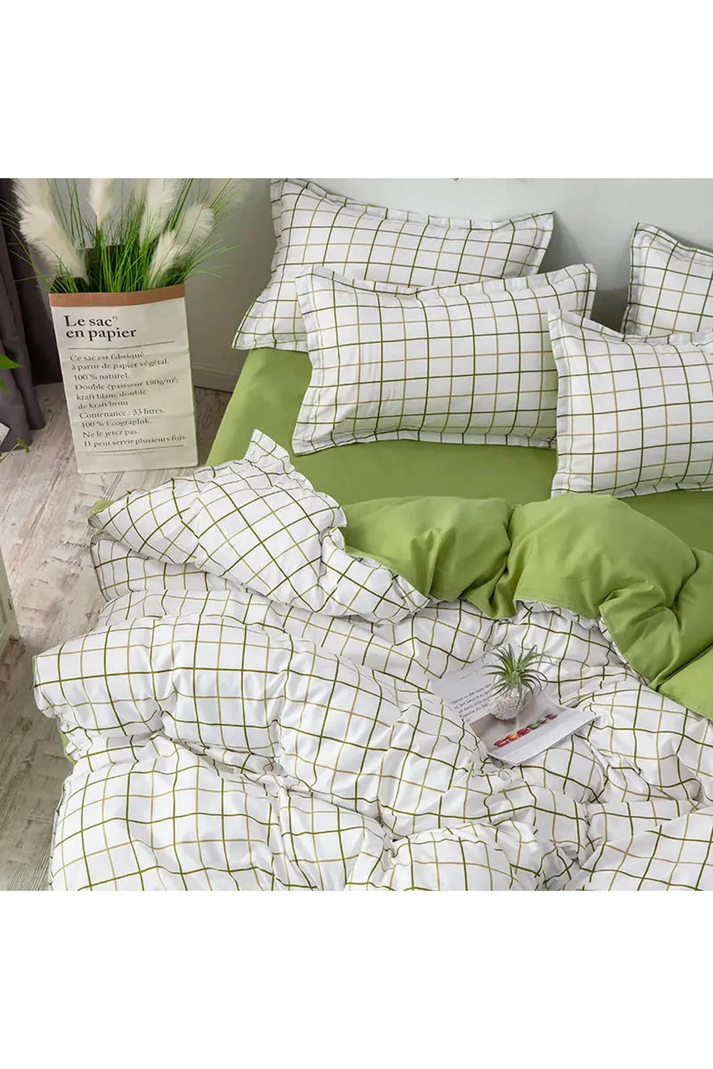 Product Image for Vintage Floral Bettwäsche Set, 13 / Einzel 4 Stück 150x200