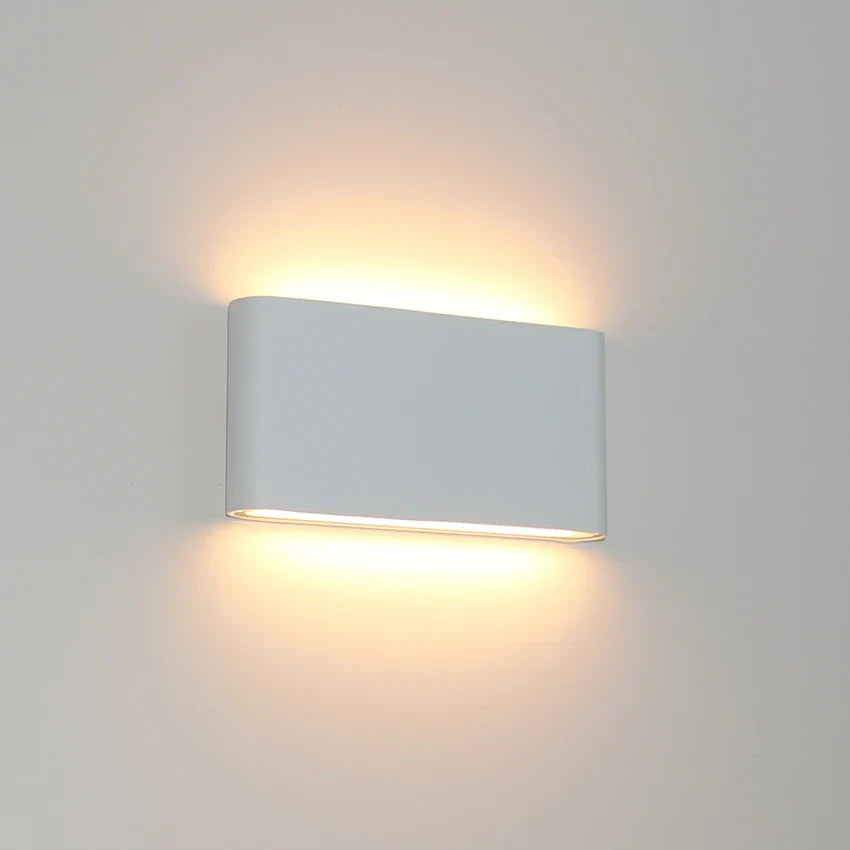 Product Image for Wasserdichte Außen-/Innen-LED-Wandlampe, Schwarzer Body / Cool Weiß(5500-7000K) / 12W
