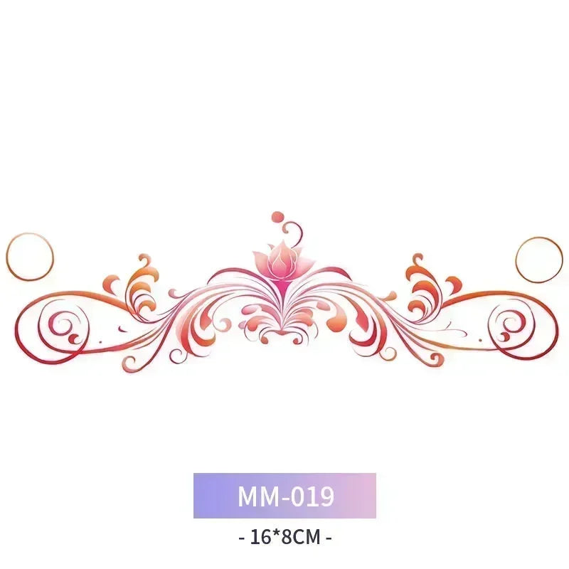Product Image for Sandsberg | 6Teiliges Waterproof Tattoo Sticker Set Langanhaltendes Fake Tattoo Mädchen 3D Fake Sex Womb Tattoo für Frauen Temporär Abdomen섹스타투스티커 