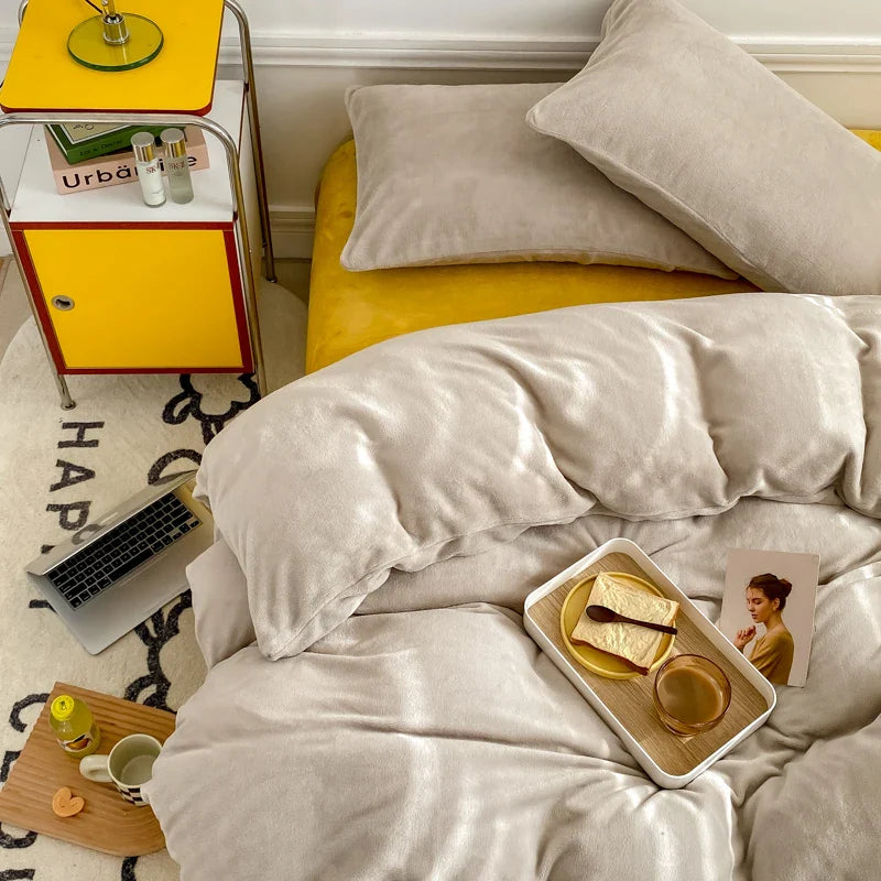 Product Image for Sandsberg | Winter Flanell 1-teiliges Bettbezug 220x240 Duvetbezug Doppelbettgröße funda nordica cama 150 Queen/King Bettbezug, 8 / Voll 180x220cmx1