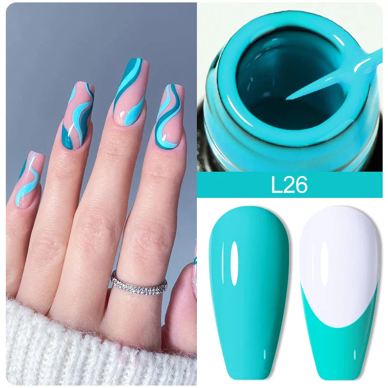 Product Image for Sandsberg |5ml Farbenfroh Reflektierendes Liner Gel Nagellack Super Helle Malerei Glitter Gel Graffiti Streifen Design Lack Maniküre, 26