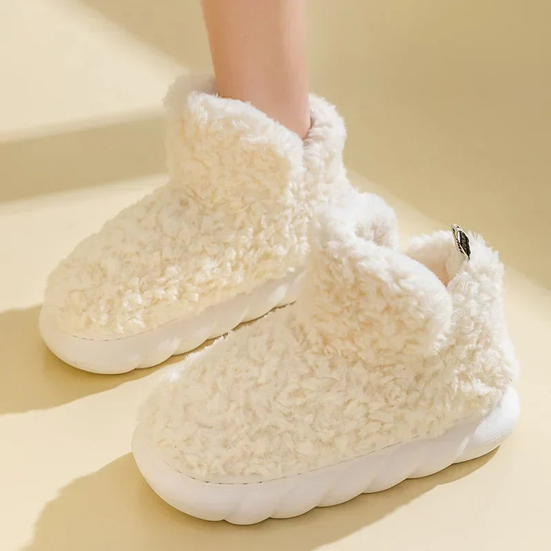 Product Image for WarmHeels - Comfortabele Slippers voor de Herfst, Weiß / 36-37