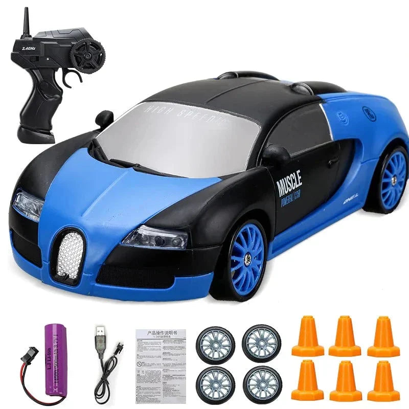Product Image for Sandsberg | Stylischer Mini Drifter für aufregende Abenteuer - SwiftDrift, Bugatti Chiron Blau