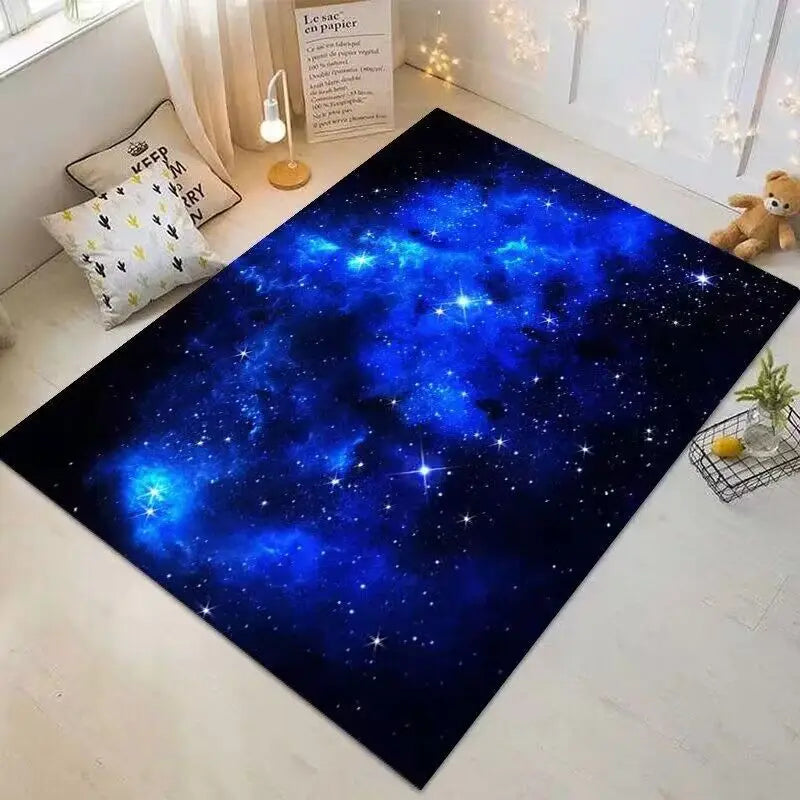 Product Image for Über Zeit und Raum Galaxy Star Kristallvelours Teppich Wohnzimmer Teppich Hotel B&B Stern-Motiv dekorativer Teppich, Astral07 / 400MMx600MM