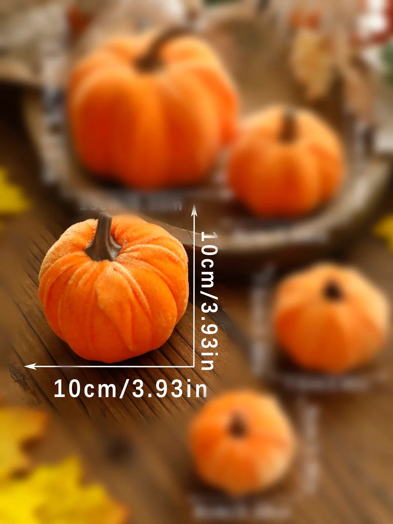 Product Image for Sandsberg | Samt künstliche Kürbisse Deko rote Kürbis Deko für Herbst Halloween Erntedankfest Herbsternte und Heimdekorationen Geschenk, TK357-BS3008