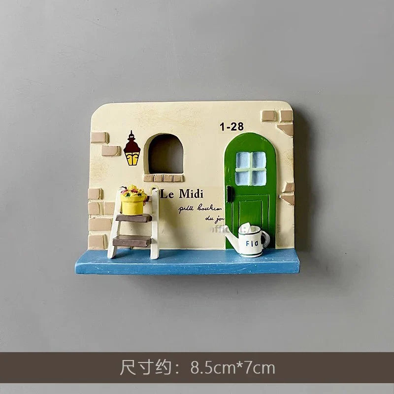 Product Image for Sandsberg | 3D Kühlschrankmagnet Welpe Cartoon Katze und Hund Kühlschrankaufkleber Antidiebstahl Eingangs Tür Dekorativ Magnetisch Kreativ Nachricht, 
