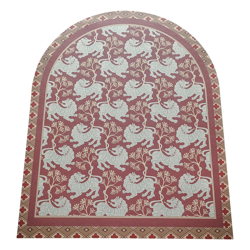 Product Image for Sandsberg | Tiger Matte Rote Tür Teppich Schlafzimmer Dekorativer Tiger Teppich Küchenteppiche Übergroßes Wohnzimmer Alfombra Tapete ковер 러그 Zuhause,