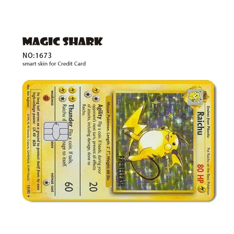 Product Image for Sticker-Film-Hautabdeckung für Kreditkarte Debitkarte Bankkarte Vorderseite, 1673 / Klein Chip