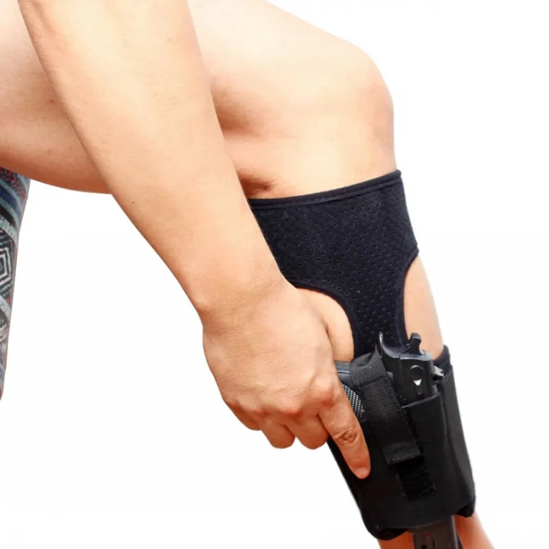 Product Image for Universelles taktisches verborgenes Trage-Wadenholster: Militär Jagd Airsoft Pistolen-Tasche für Glock 17, 19, 22, 23 Handfeuerwaffen