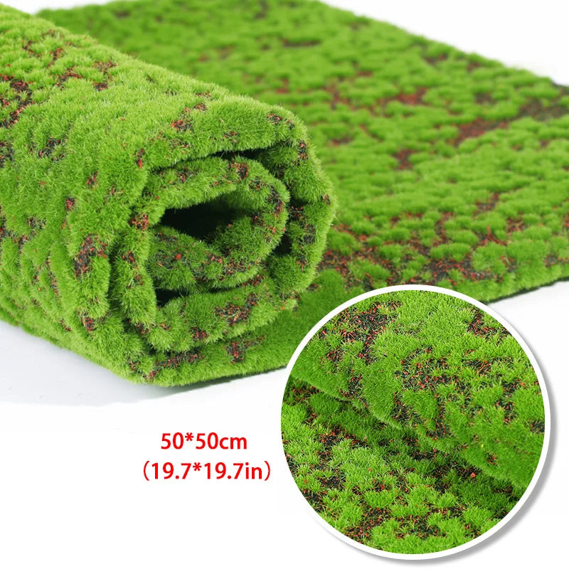 Product Image for Sandsberg | 50/100cm 11Stile Kunstrasen Teppich Fake Moos Rasen Garten Landschaftsrollen Festival Hochzeitsdekoration Matten Teppich, 9