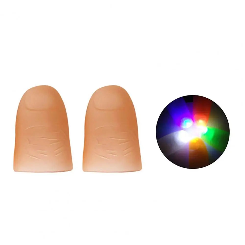 Product Image for Sandsberg | 2Pcs Daumen Finger Licht Magische Daumen Licht Spielzeug für Erwachsene Magie Trick Requisiten Led Blinkende Finger Halloween Party Kinder