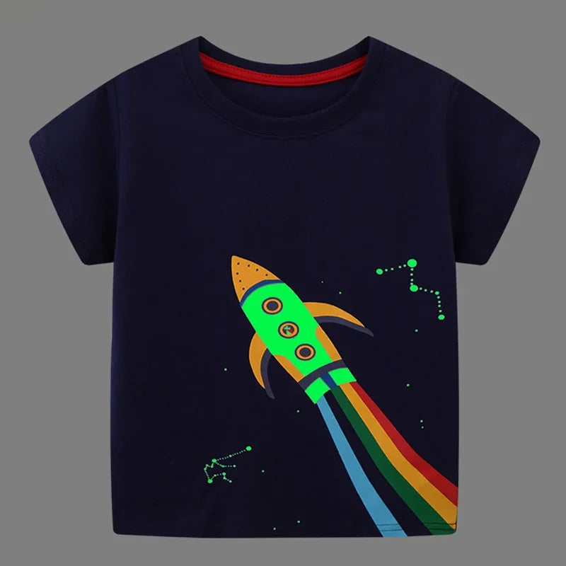 Product Image for Sandsberg | Leuchten im Dunkeln Kinder T-Shirts, Leuchtend5 / 7 Jahre