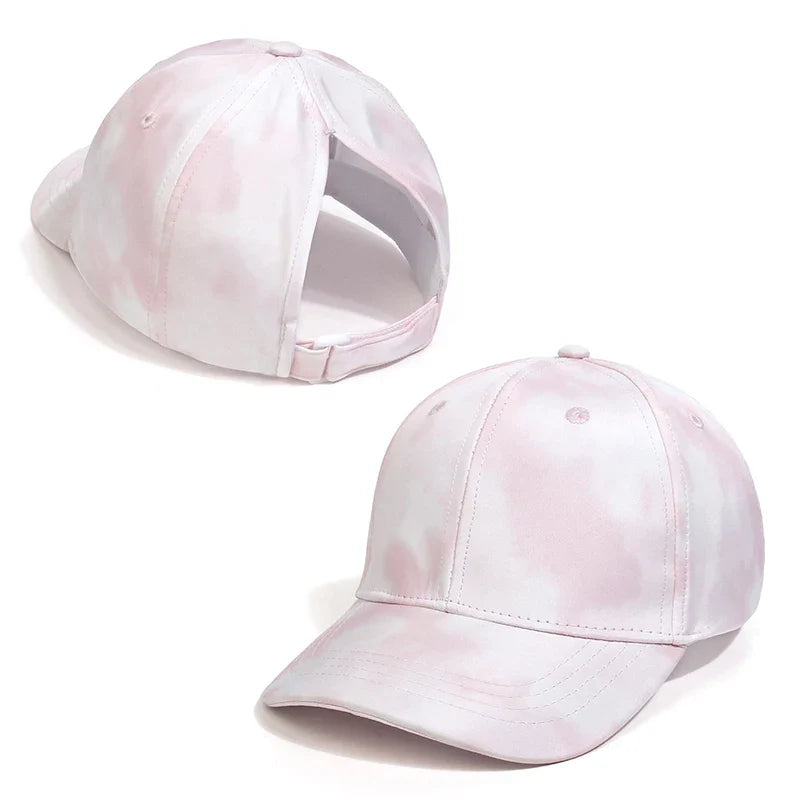 Product Image for Sandsberg | Kids Baseballmütze mit Loch für Zopf, weißer Gradient / Verstellbar