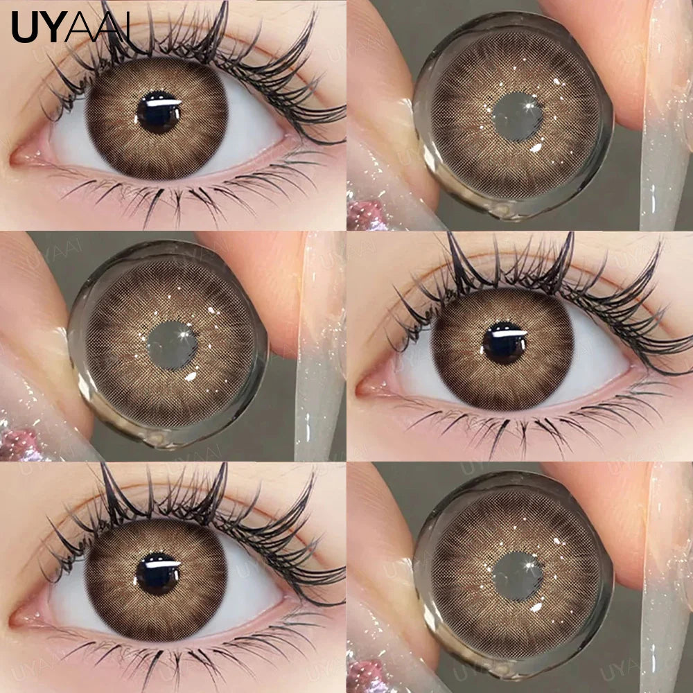 Product Image for Sandsberg | Bunte Pupillen für Augen Blaue Pupillen Grüne Hochwertige Bunte Kontaktlinsen Braune Natürliche Linse Graue Big Eye Linsen, Pattaya Braun 