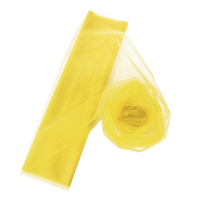 Product Image for Sandsberg 5/10M Organza Rolle Stoff Transparent Crystal Tüll Rolle Hochzeit Geburtstag Party Hintergrunddekoration DIY Garn Stuhlschärpen BABYSHOWER, 