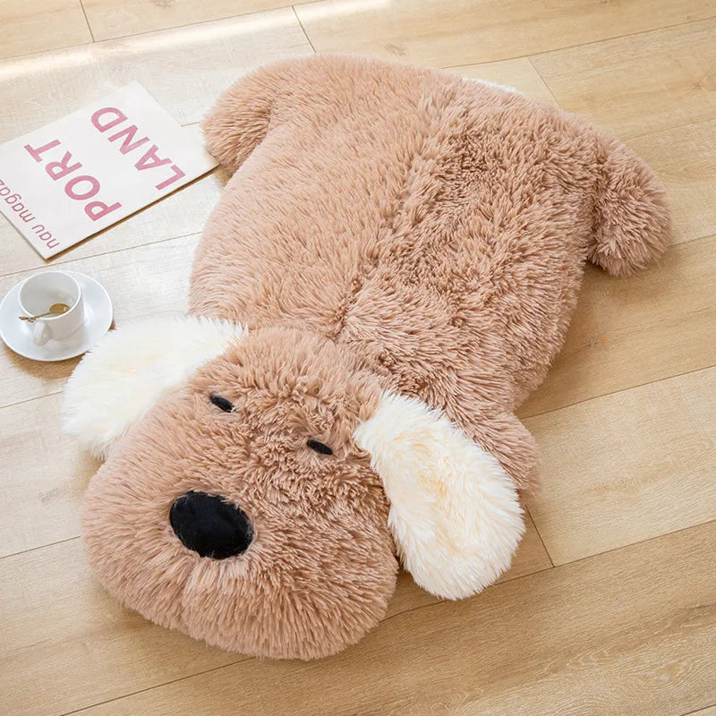 Product Image for Sleepy Puppy Boden Teppich Plüschtiere, Braun / 100cm