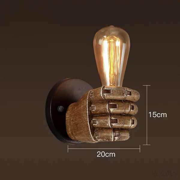 Product Image for Sandsberg | Wandfistlampe, Rechte Hand / Ohne Glühbirne / E27
